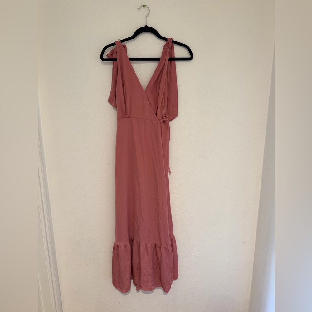 Abercrombie & Fitch Dusty Rose Maxi Dress